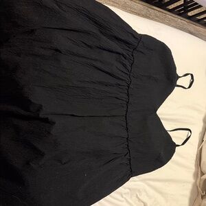 a new day Black Camisole Dress